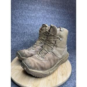Under Armour Micro G Valsetz Mens Size 9 Brown Outdoor Suede Tactical‎ Boots